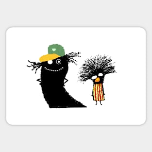 Two Hairy Weirdos Magnet